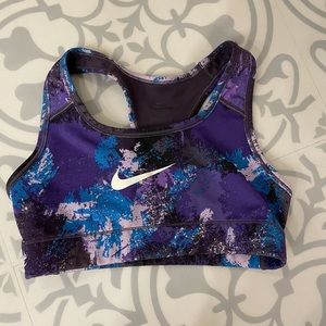 Tye dye Nike sports bra